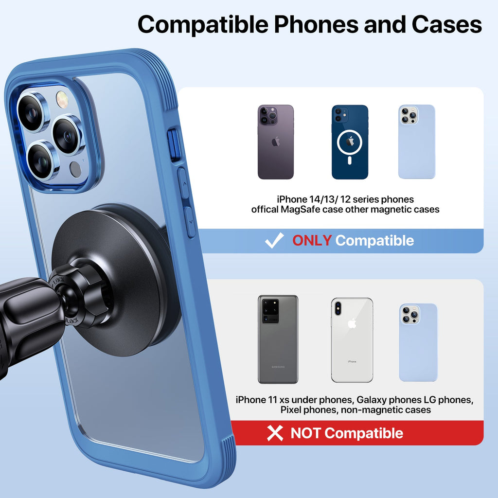 2023 New Design Magsafe Magnetic Car Phone Holder for Air Vent