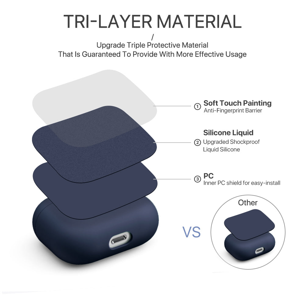 Miracase silicone case for Airpod pro cases 2021luxury airpod case