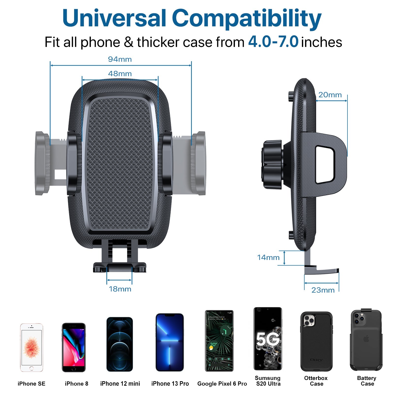 Miracase New Design Cradle Car Phone Holder Mount for Air Vent